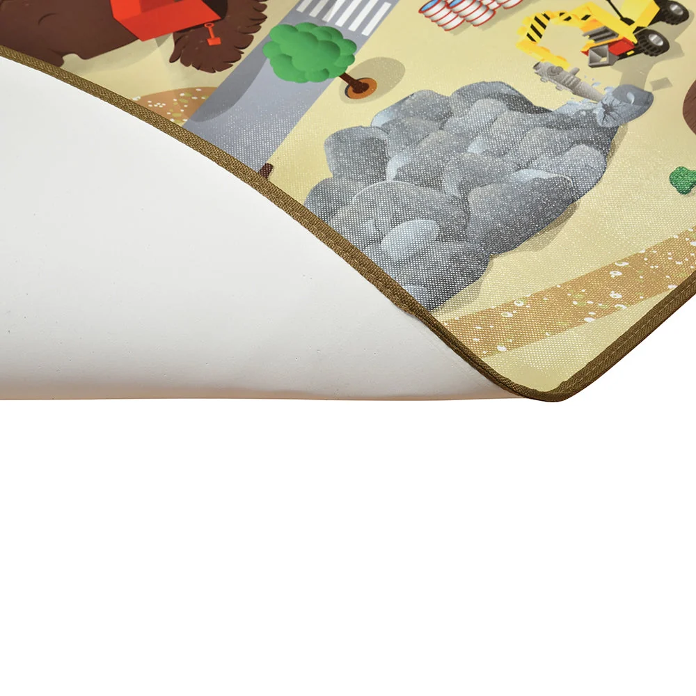 Construction Road Play Mat – Wipe Clean Surface - Image 15