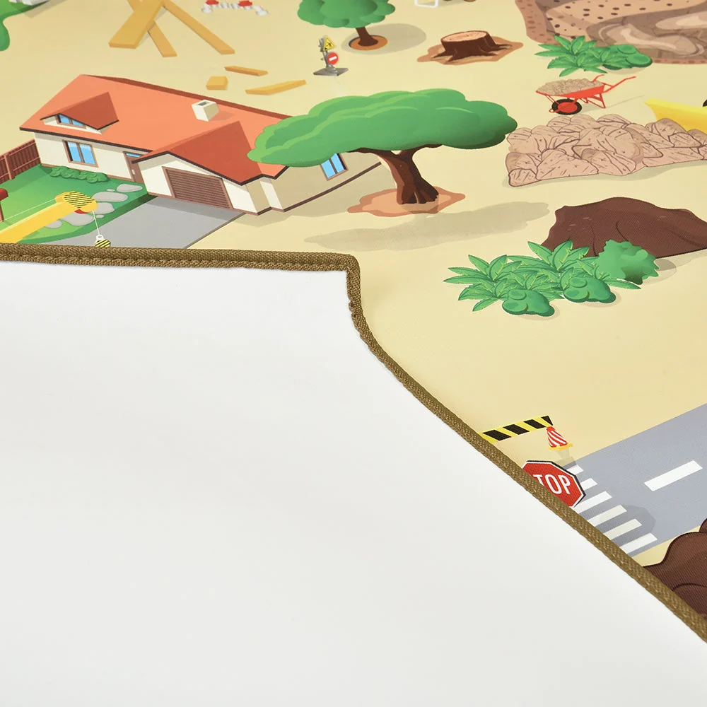 Construction Road Play Mat – Wipe Clean Surface - Image 16