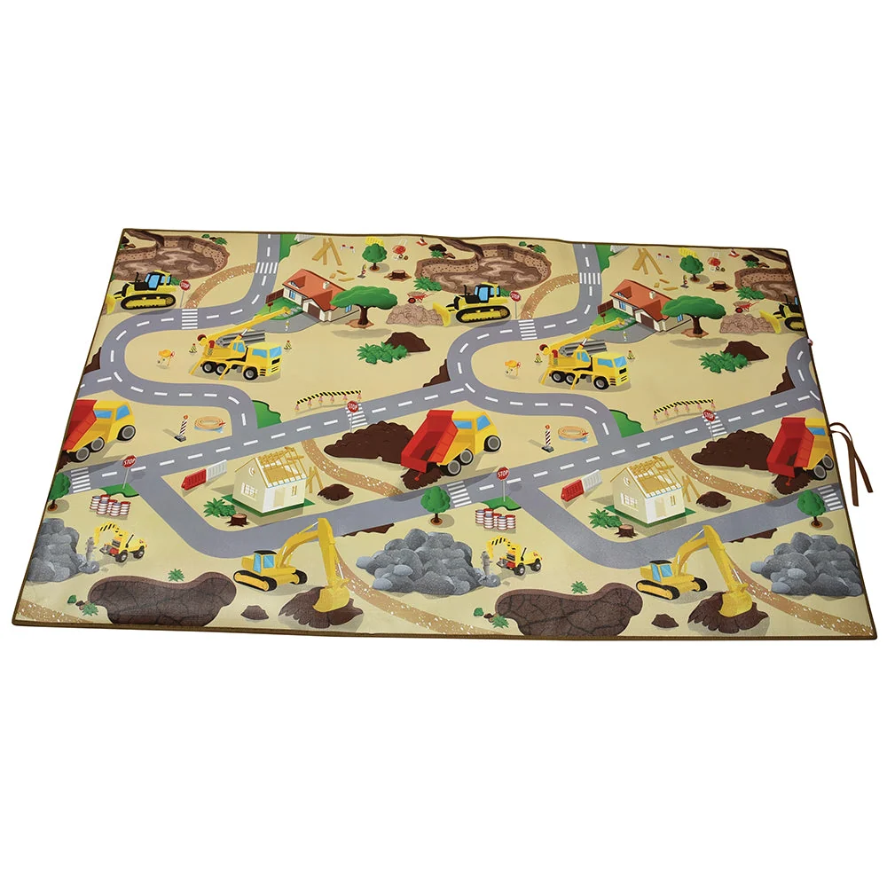 Construction Road Play Mat – Wipe Clean Surface - Image 5