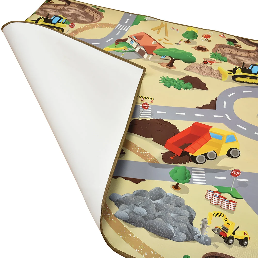 Construction Road Play Mat – Wipe Clean Surface - Image 7