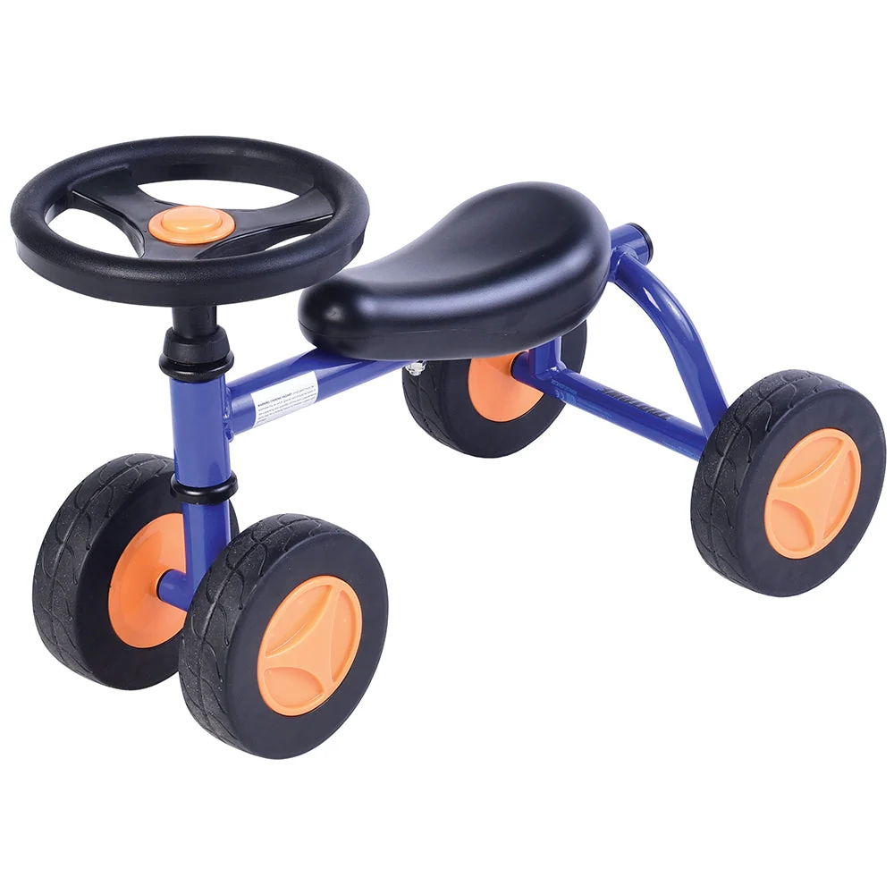 Toddler Trike | Tip-Resistant Foot-to-Floor Ride-On with Steel Frame