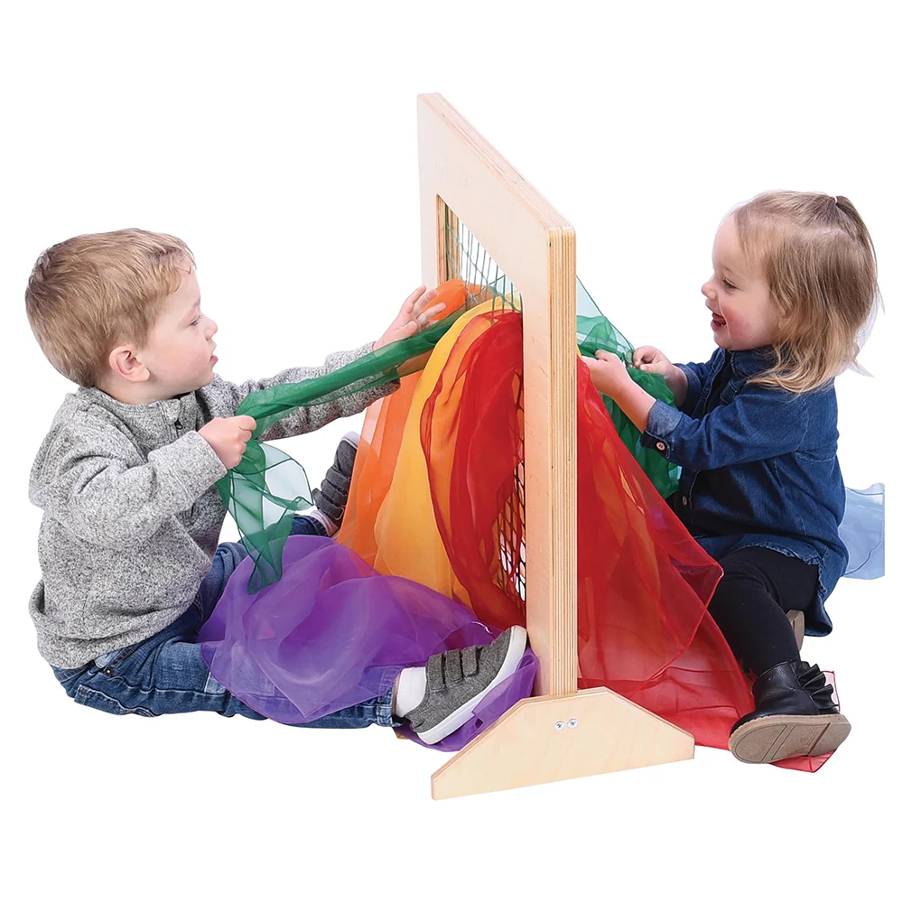 Collaborative Classroom Weaving Frame | Eco-Friendly Wood Activity Tool - Image 10