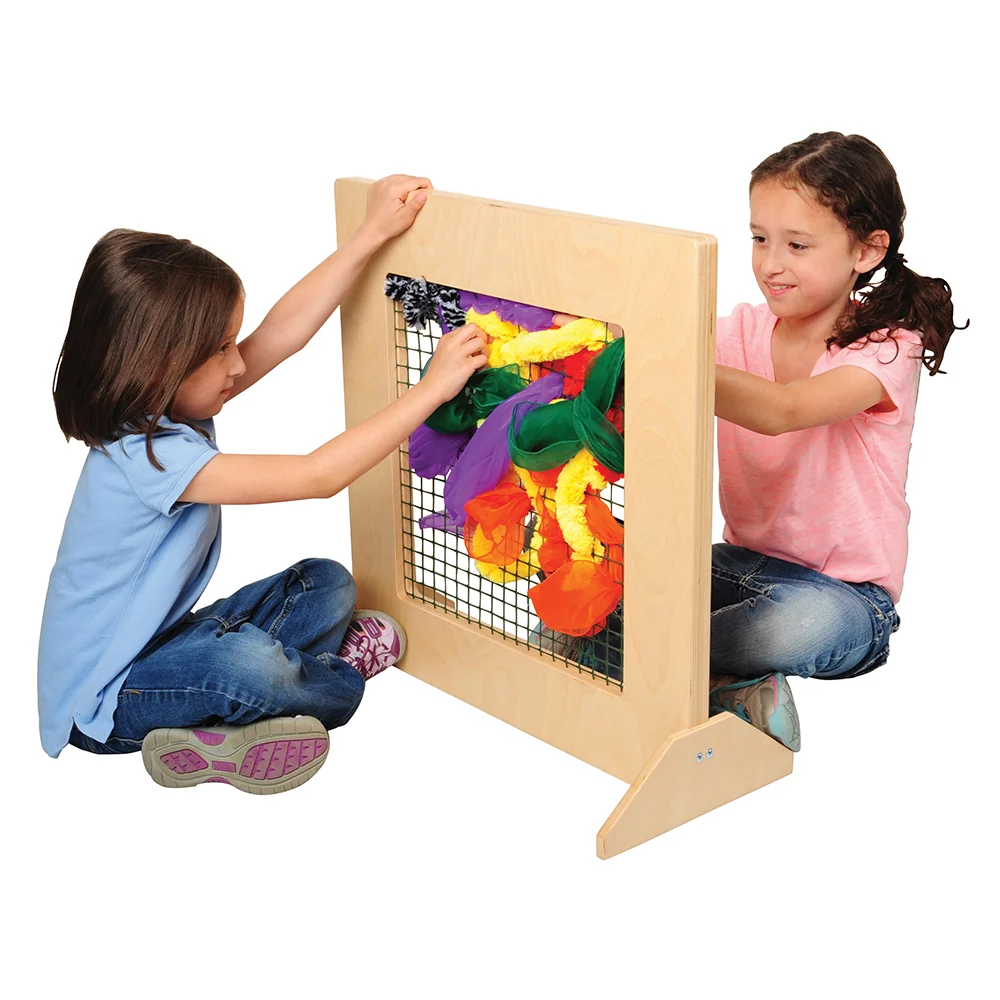 Collaborative Classroom Weaving Frame | Eco-Friendly Wood Activity Tool - Image 9