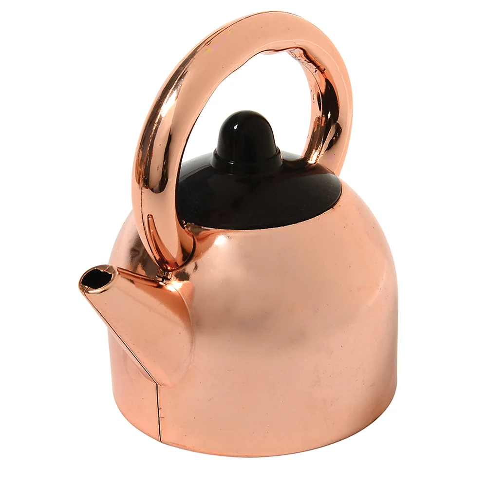 13-Piece Kids' Copper Plastic Cooking Play Set | Realistic Pretend Play Cookware - Image 12