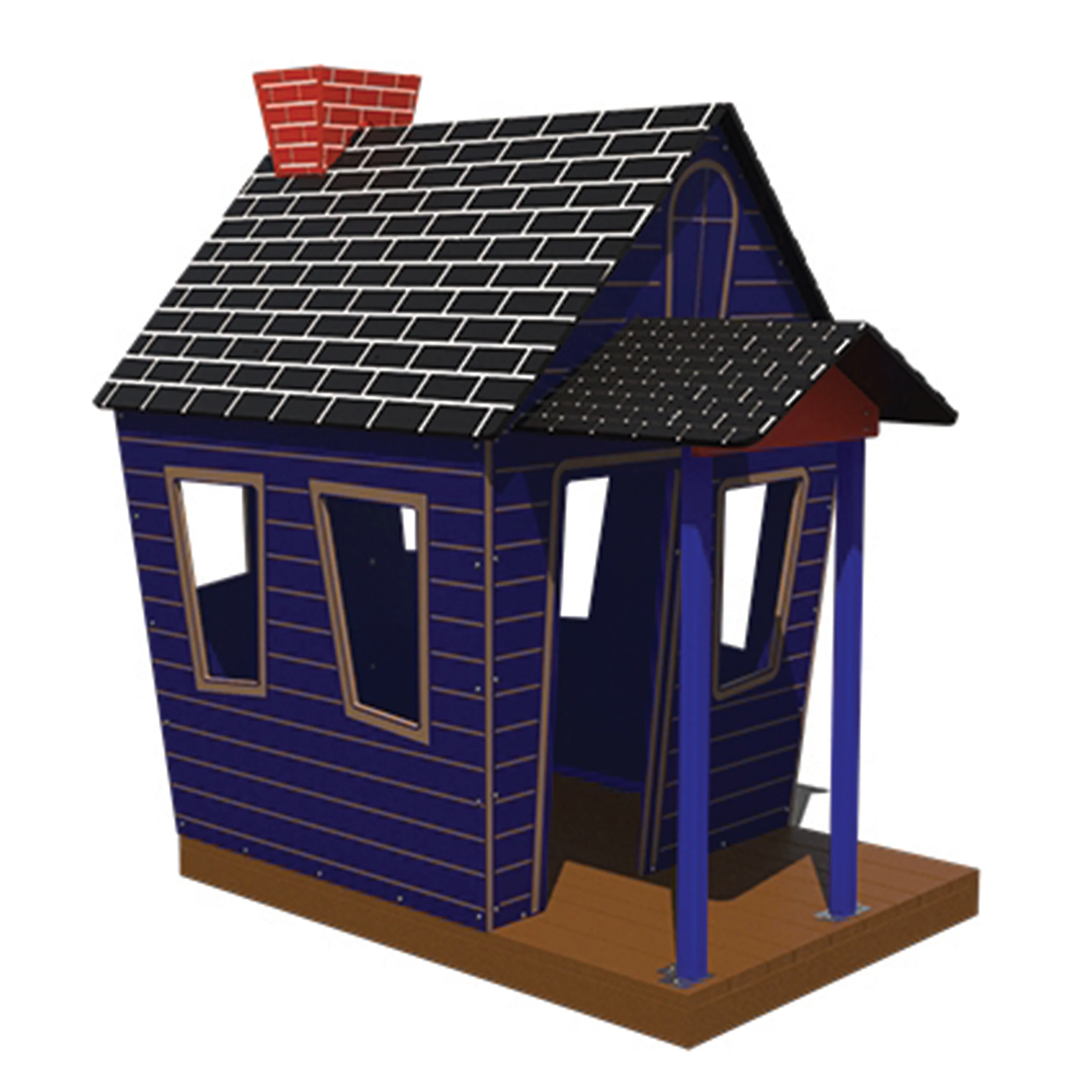 Countryside Cottage Outdoor Playhouse | Preschool Dramatic Play Space