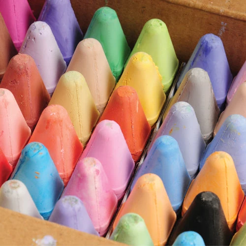 Crayola Washable Sidewalk Chalk Set | 48-Count of Bold Colors - Image 3