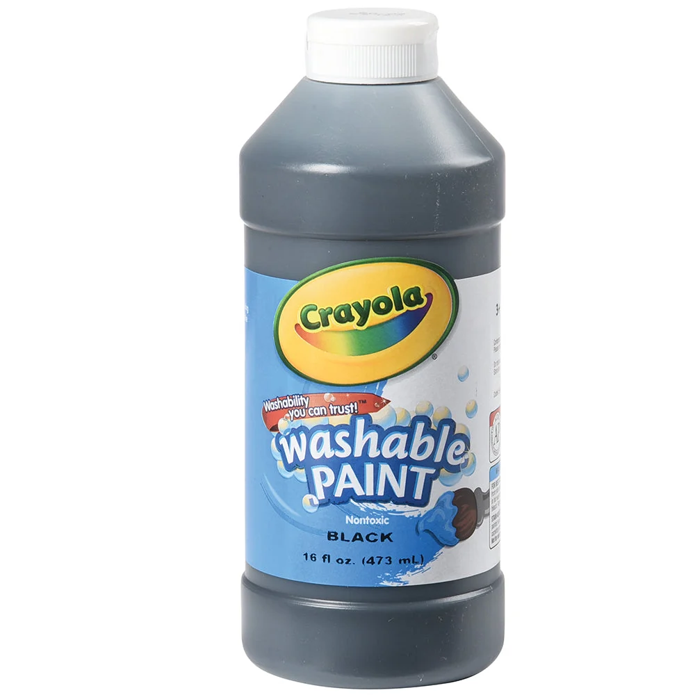 Crayola® Washable Tempera Paint - Set of 9 Pints - Image 2