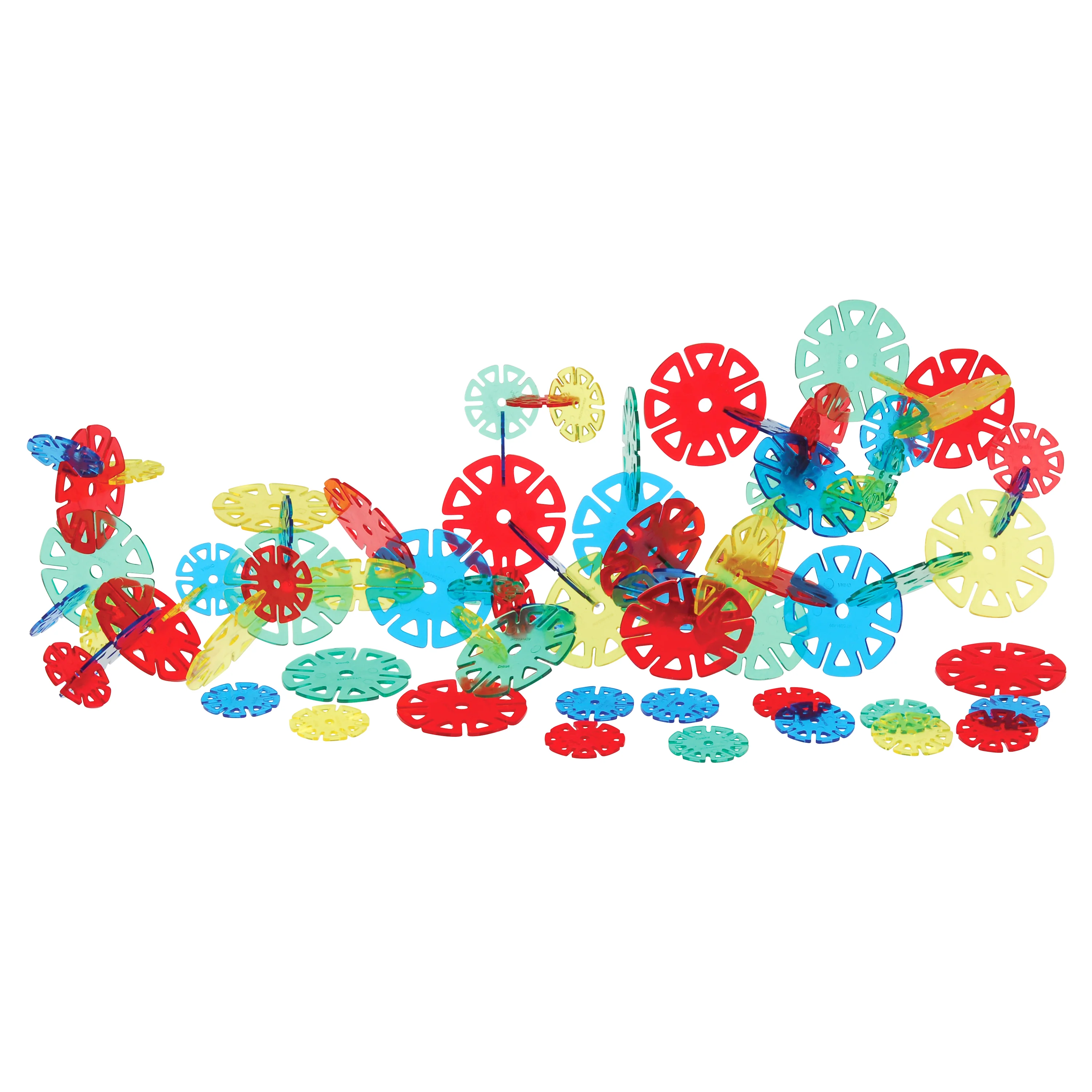 Crystal Connectors Building Discs – 300-Piece Translucent STEM Construction Set for Kids Ages 3+ - Image 6