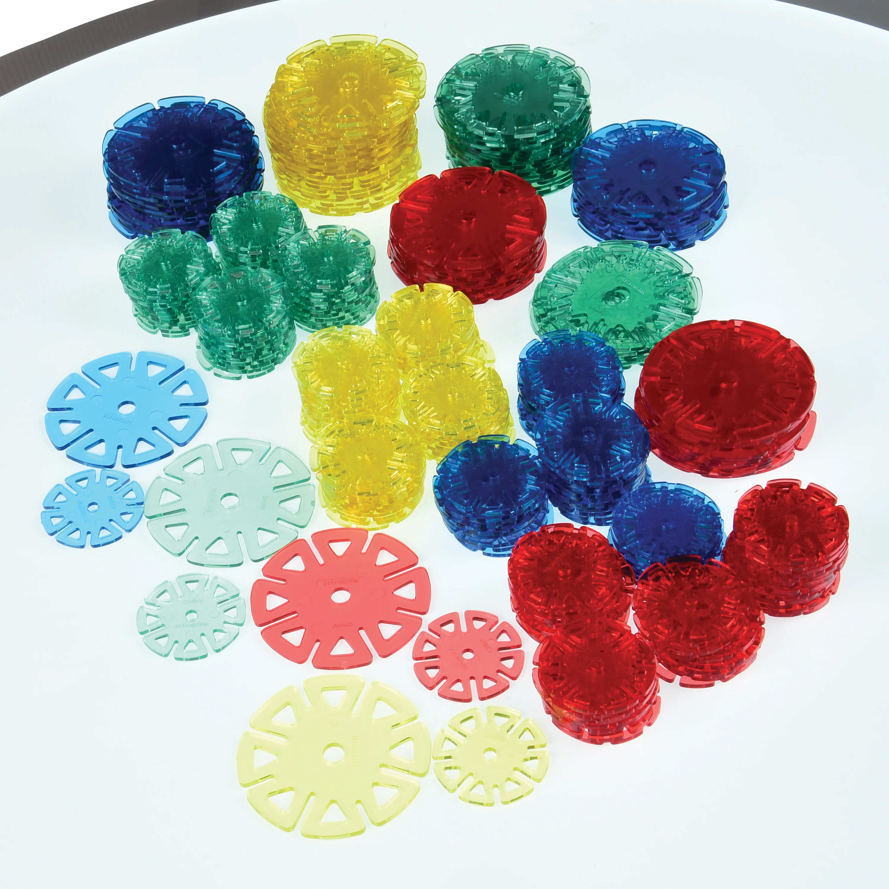 Crystal Connectors Building Discs – 300-Piece Translucent STEM Construction Set for Kids Ages 3+ - Image 9