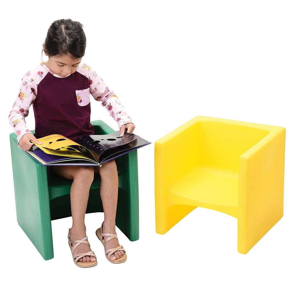 3-in-1 Cube Chairs Set | 4 Pieces - Image 6