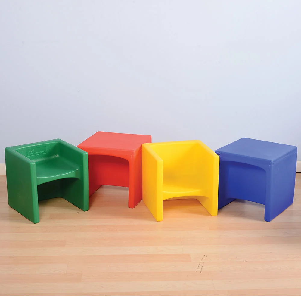 3-in-1 Cube Chairs Set | 4 Pieces - Image 9