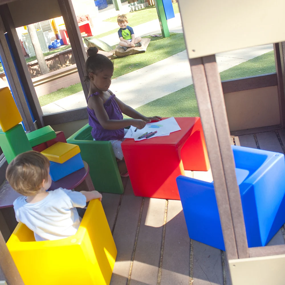 3-in-1 Cube Chairs Set | 8 Pieces - Image 5