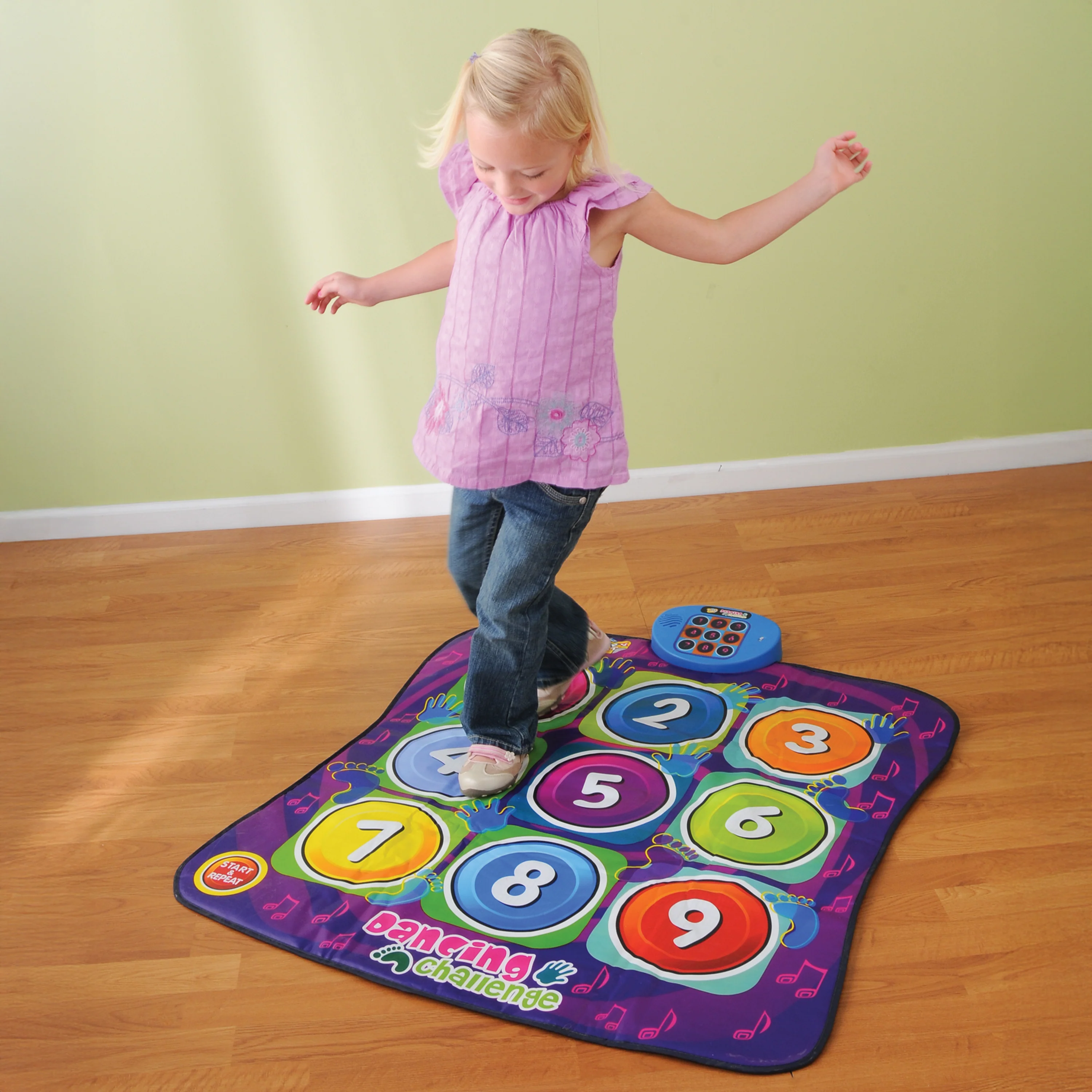 Light-Up Dancing Floor Mat for Kids – Interactive Movement & Number Learning Game Ages 3+ - Image 3