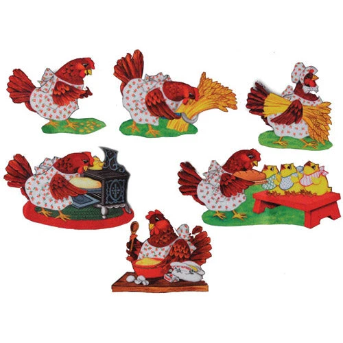Deluxe Flannel Board Set/Little Red Hen
