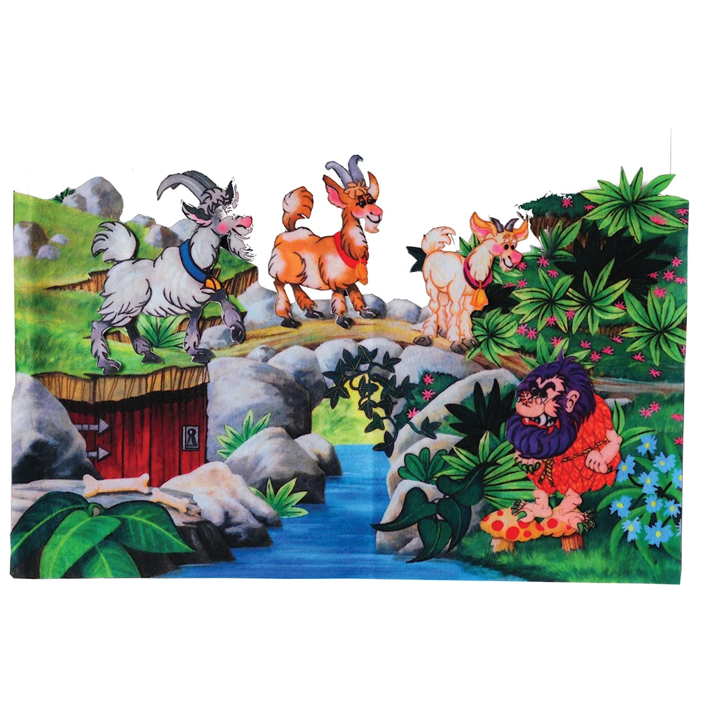 Storytelling Flannel Board Set | Goldilocks, Three Little Pigs & More - Image 6