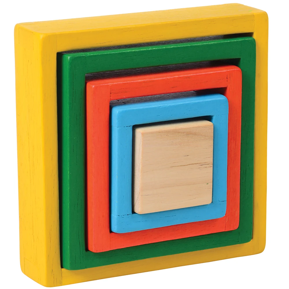 38-Piece Colorful Designer Blocks | Durable Hardwood Shapes for Creative Building - Image 11