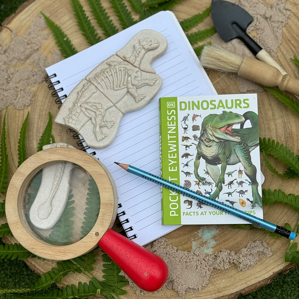 Prehistoric Fossil Dig & Build Set | 6 Dinosaur Skeletons Puzzle Kit - Image 21