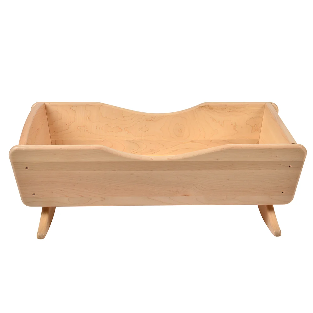 Solid Maple Doll Cradle - Image 2