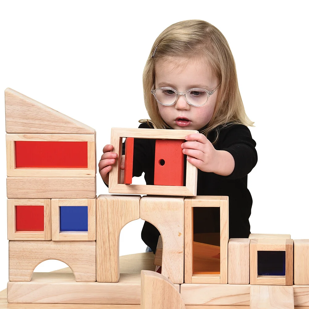 Door and Windows Wooden Block Set - 5 Piece Collection - Image 2