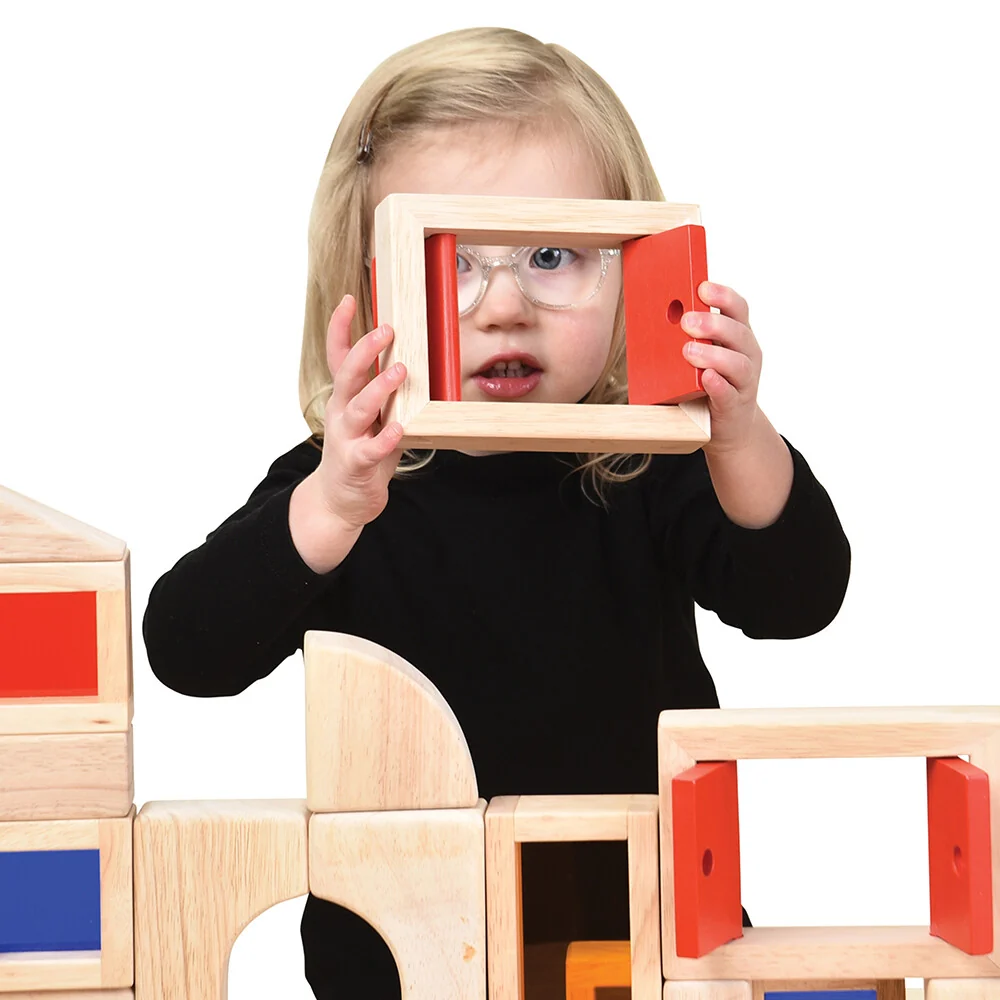 Door and Windows Wooden Block Set - 5 Piece Collection - Image 3
