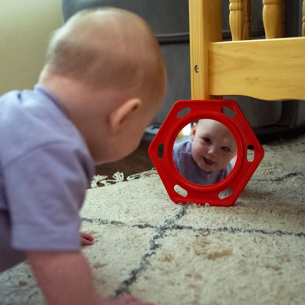 Double-Sided Unbreakable Acrylic Baby Mirror - Image 2