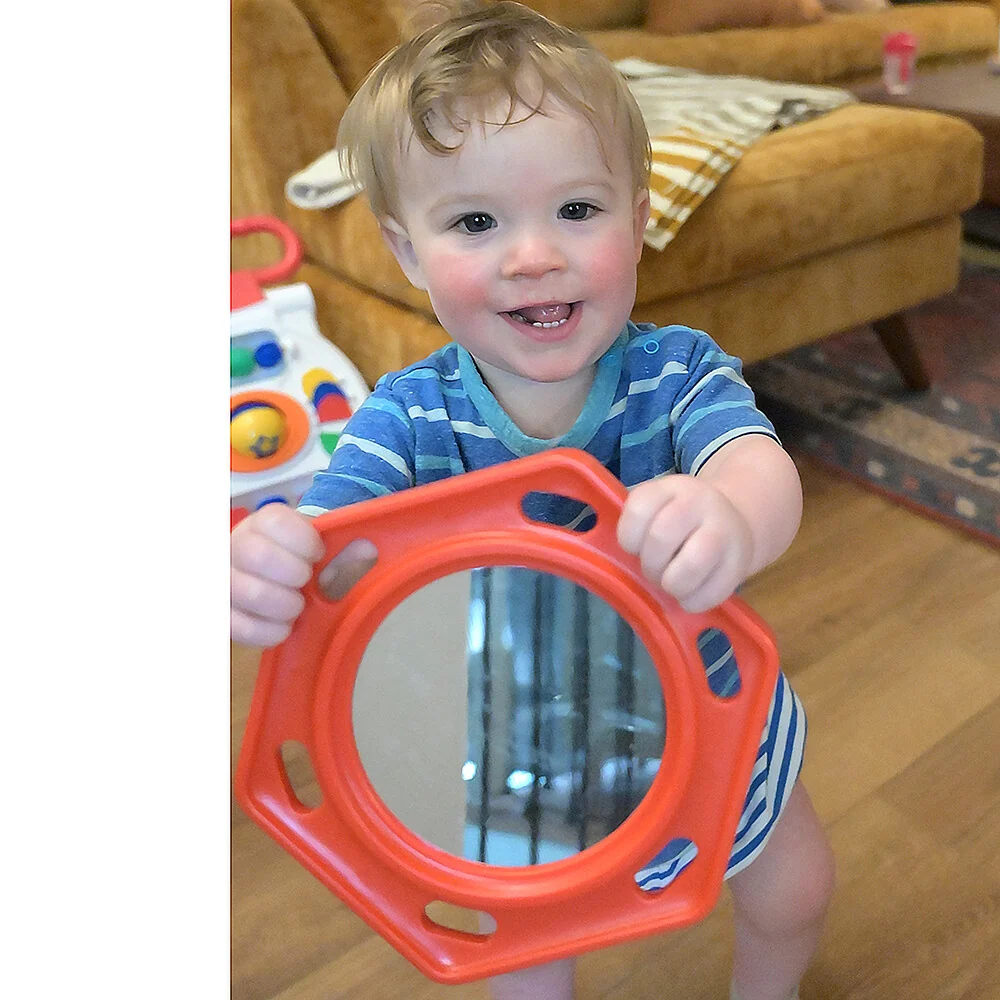 Double-Sided Unbreakable Acrylic Baby Mirror - Image 4