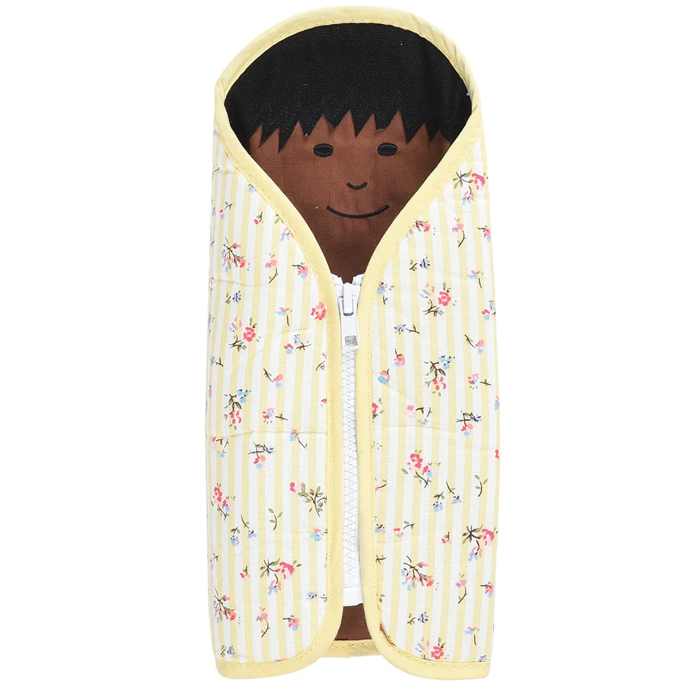Culturally Diverse Dress to Nest Dolls | 5 Piece Set with Zippers, Snaps, and Buttons - Image 11