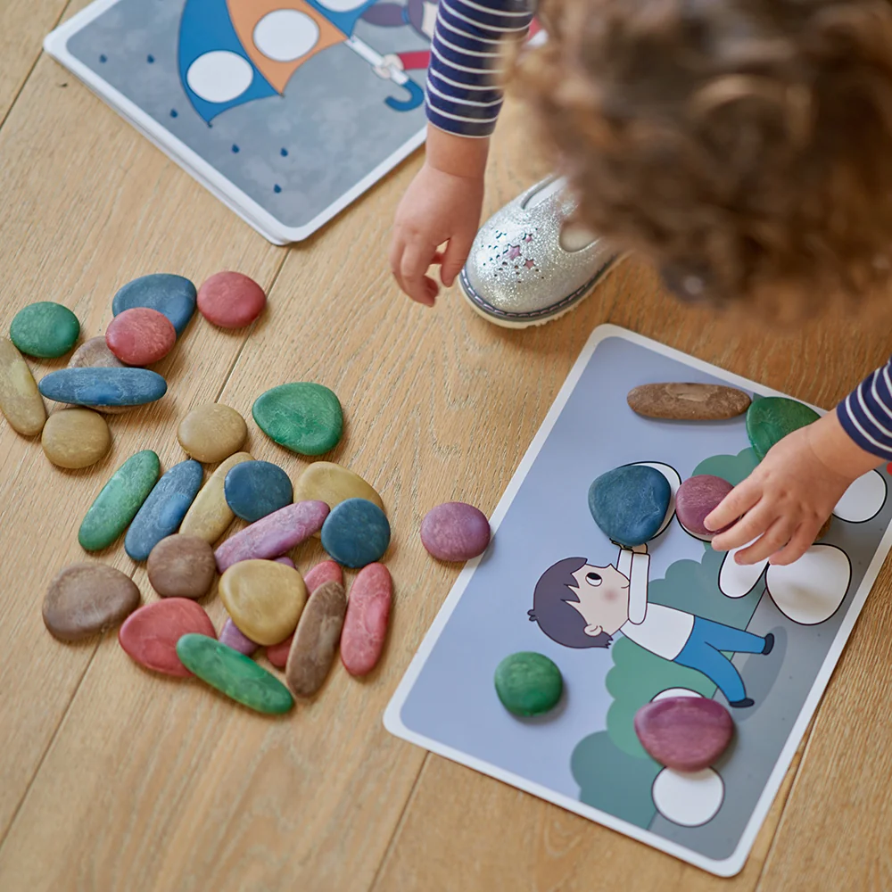 Earth Tone Counting Stones - Image 3