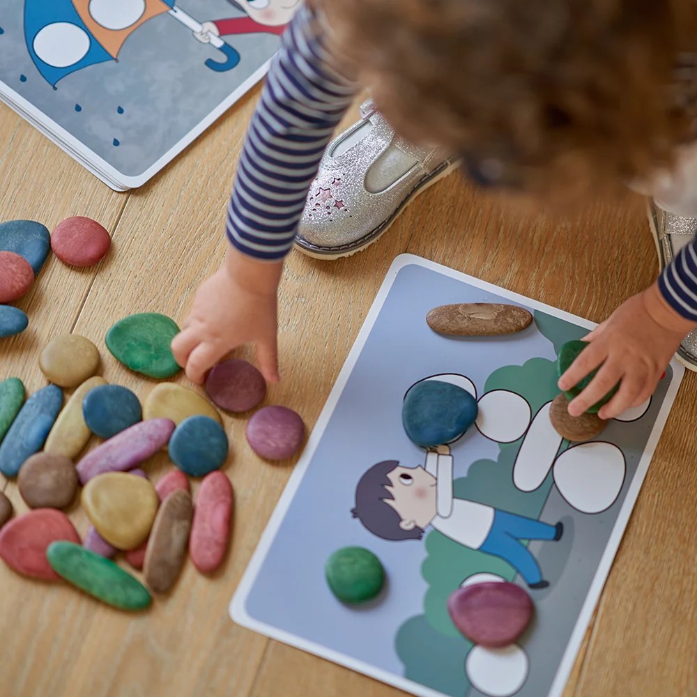 Earth Tone Counting Stones - Image 4