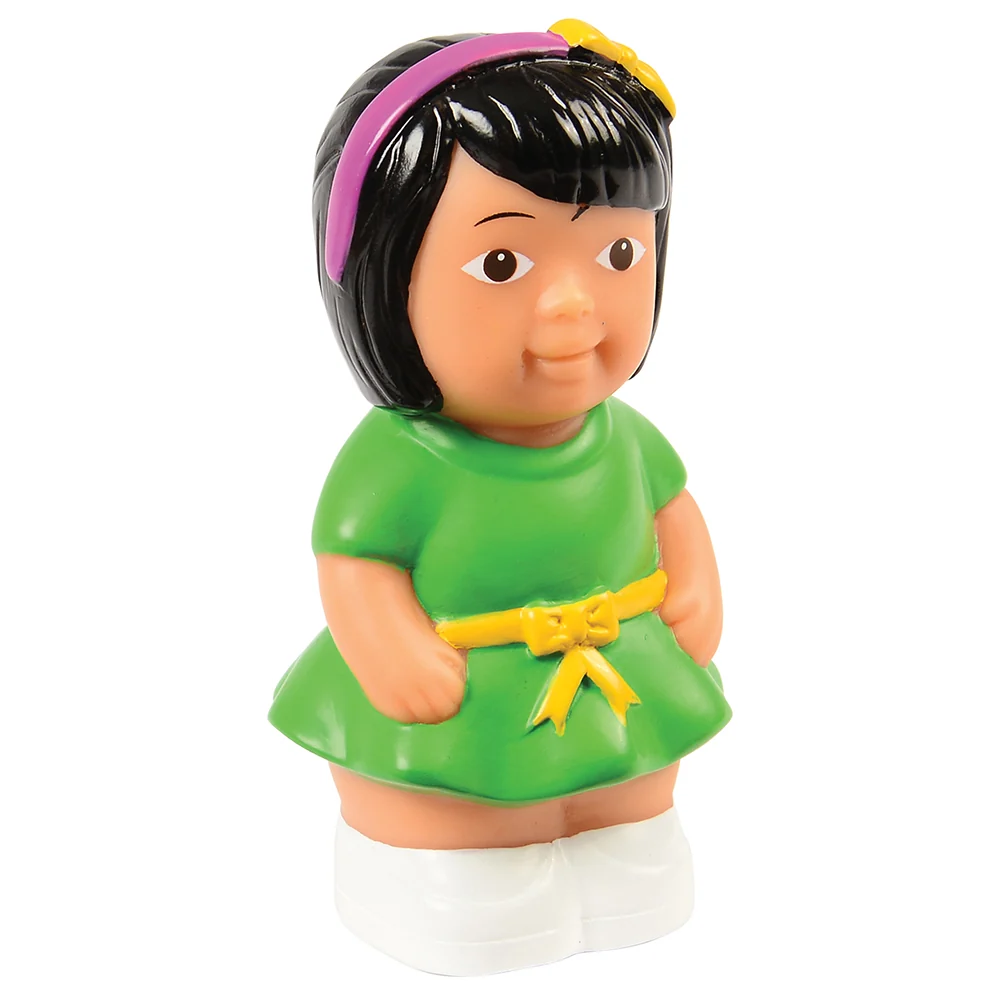 Easy Grip Asian Family Figures | 4-Piece Set for Block & Pretend Play - Image 6
