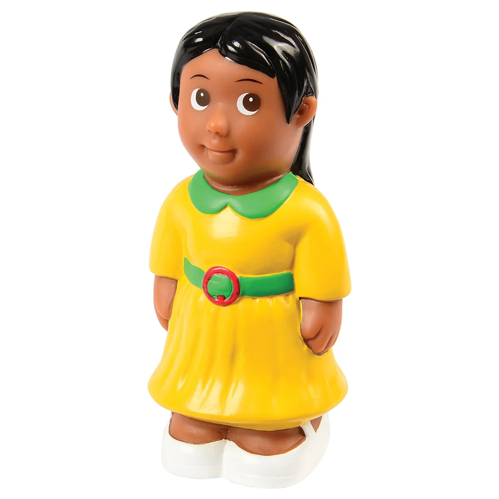Easy Grip Hispanic Family Figures | 4-Piece Set for Block & Pretend Play - Image 5