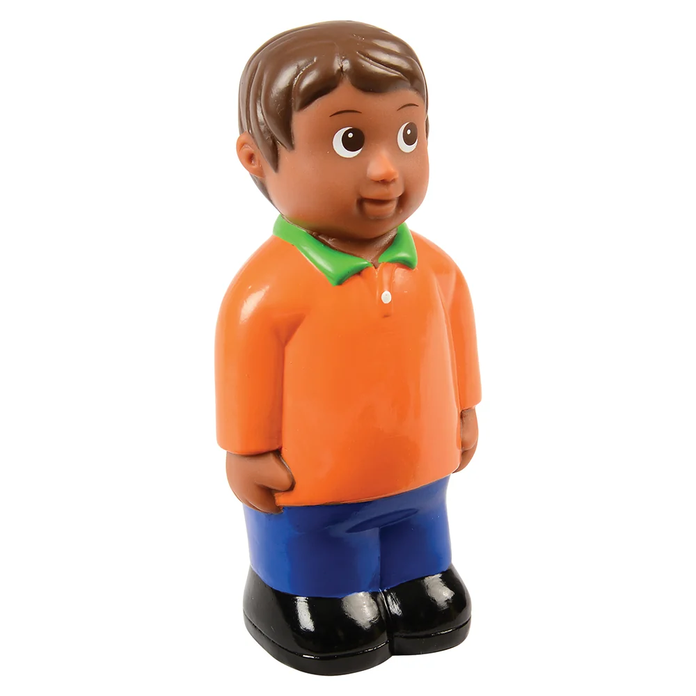 Easy Grip Hispanic Family Figures | 4-Piece Set for Block & Pretend Play - Image 6