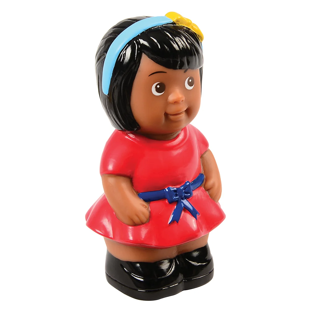 Easy Grip Hispanic Family Figures | 4-Piece Set for Block & Pretend Play - Image 7