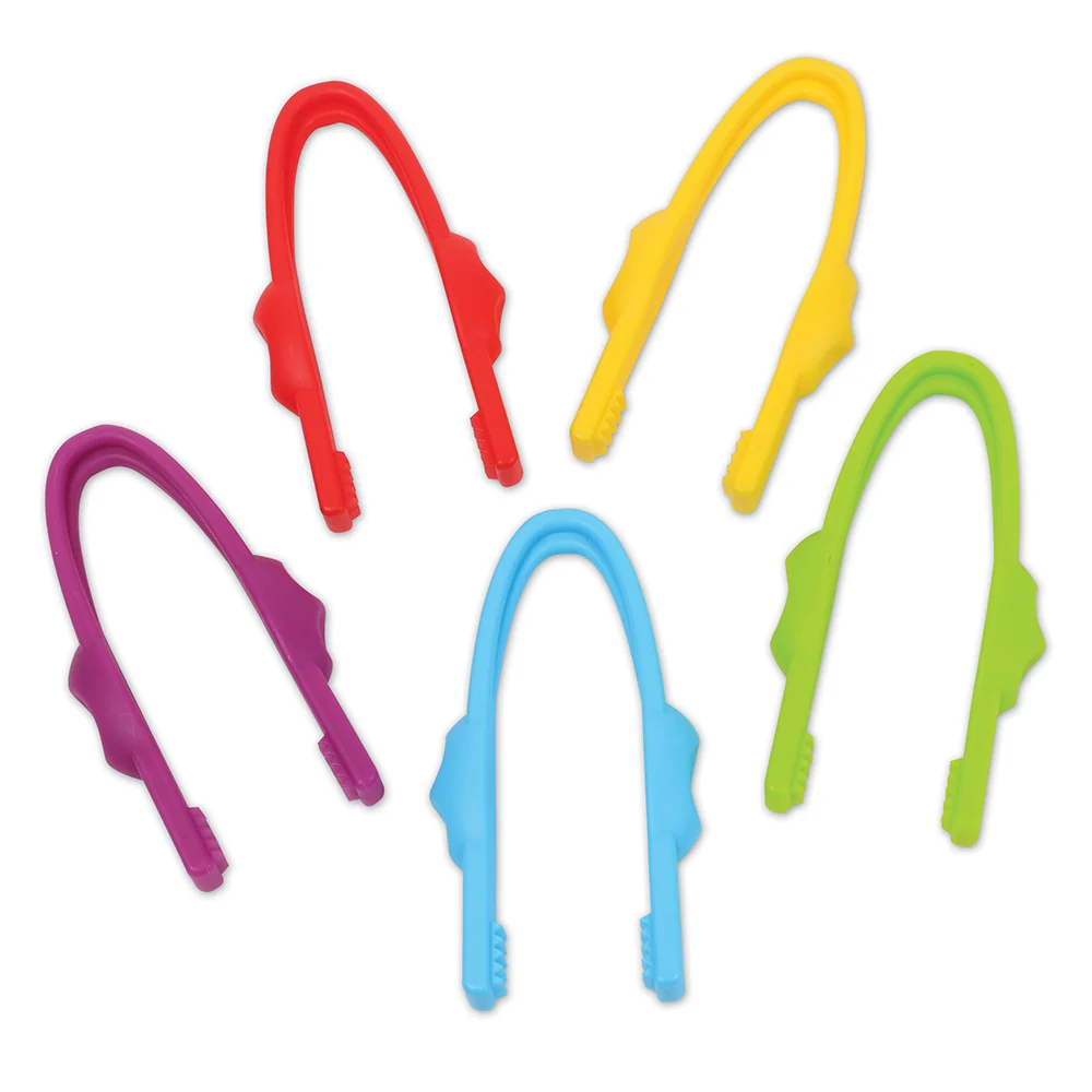 Easy Grip Tweezers | 12 Fine Motor Tools for Sorting, Counting & Sensory Play - Image 2