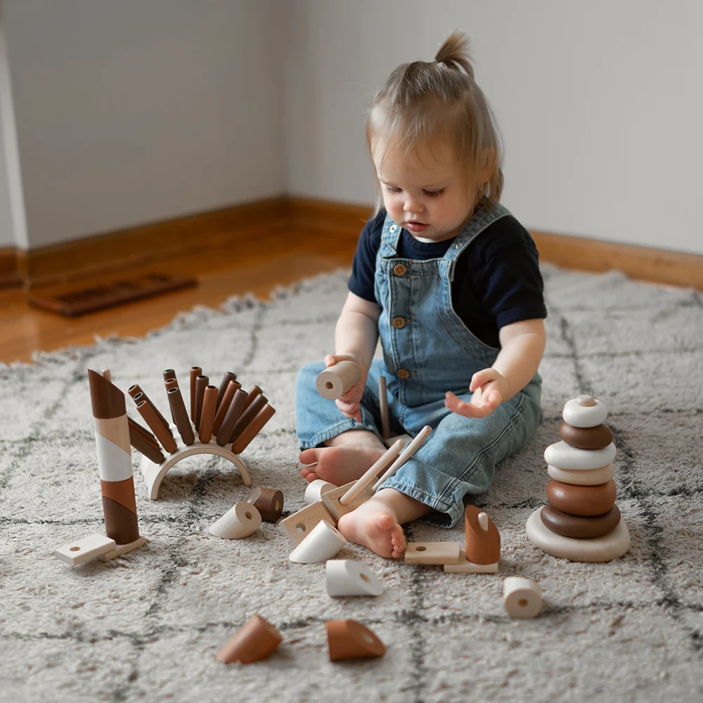 Natural Toddler Sensory & Stacking Collection - Image 12