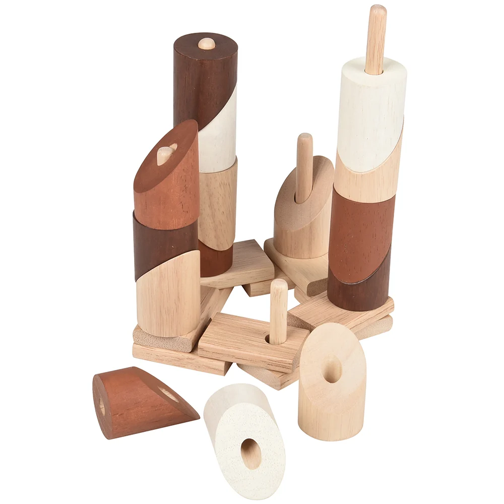 Natural Toddler Sensory & Stacking Collection - Image 4