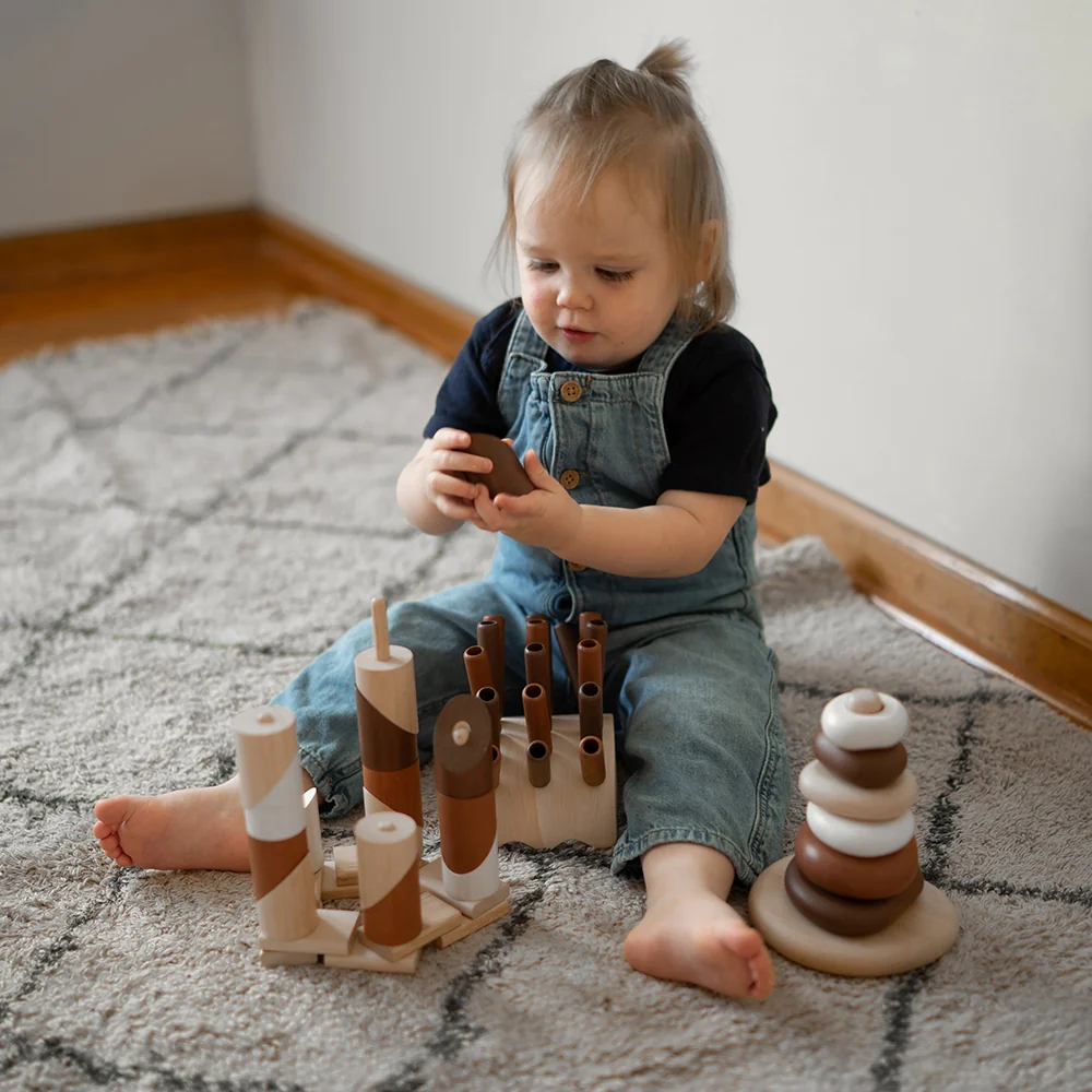 Natural Toddler Sensory & Stacking Collection - Image 9