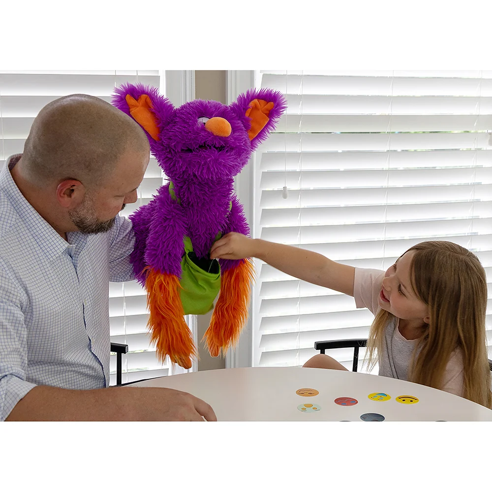 Edgar the Emotions Puppet | Sensory Companion for Emotional Learning - Image 11