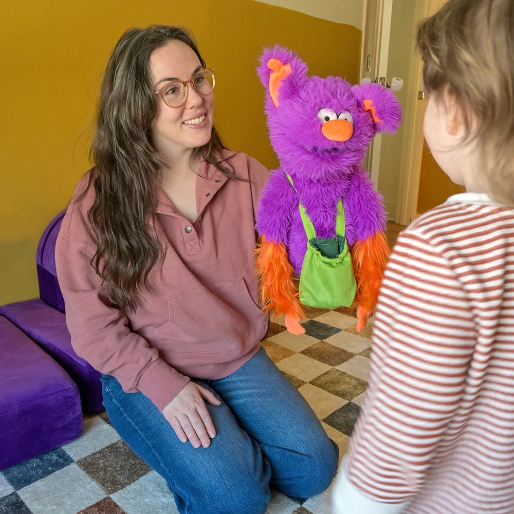 Edgar the Emotions Puppet | Sensory Companion for Emotional Learning - Image 3