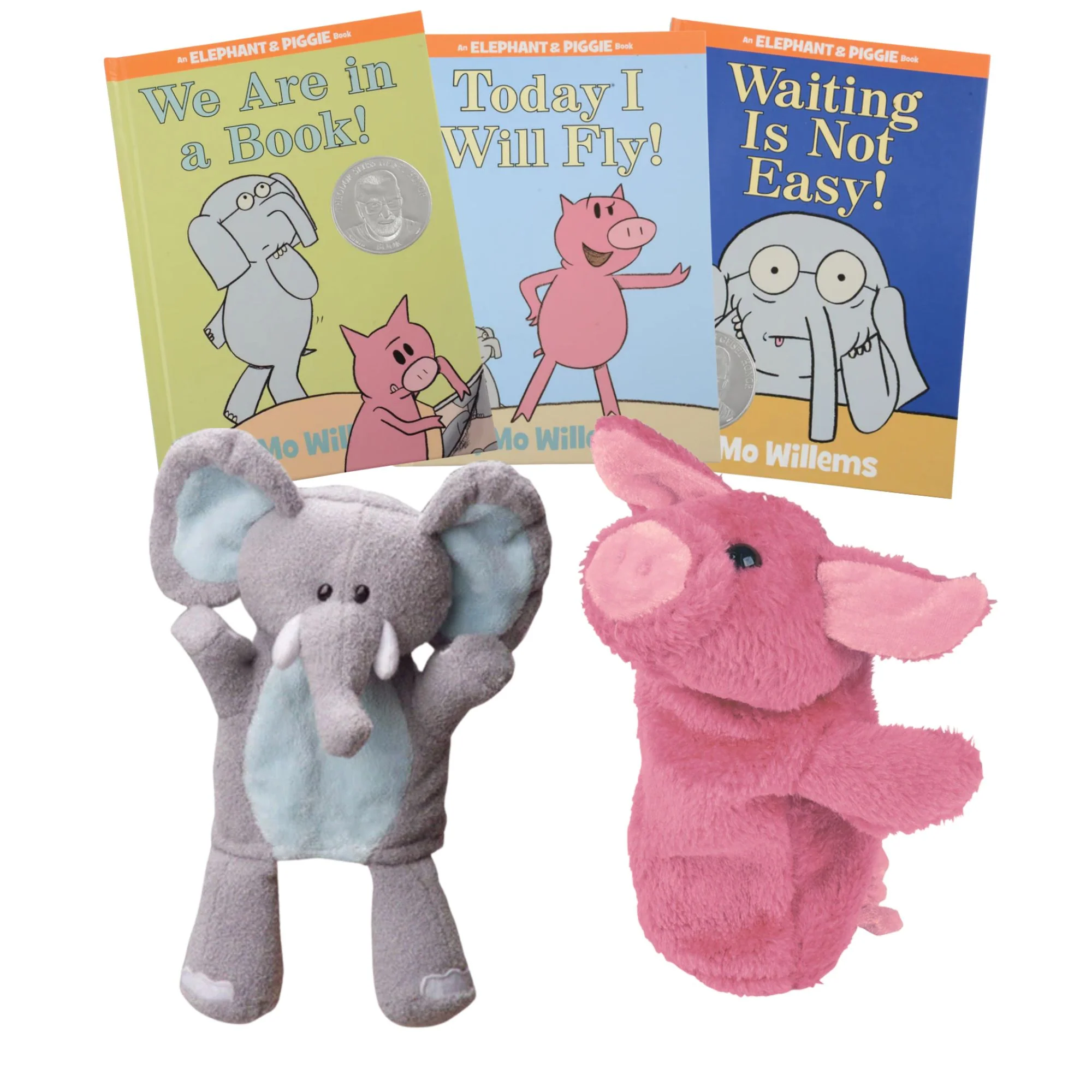 Elephant and Piggie Props & Book Set* - 3 books, 2 puppets - Image 3