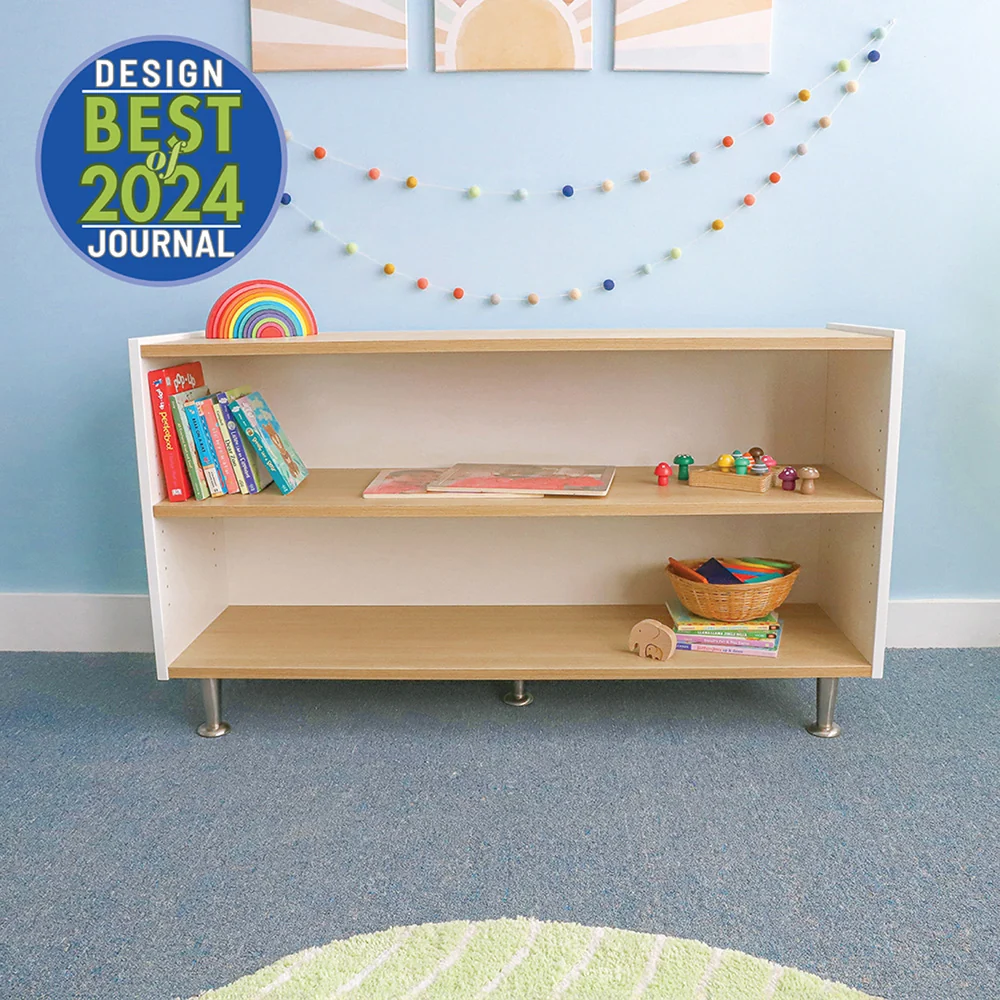 elevatED™ Adjustable Shelf Cabinet | 27" High Contemporary Classroom Cabinet - Image 3