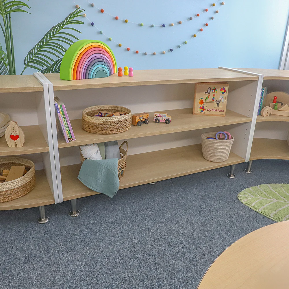 elevatED™ Adjustable Shelf Cabinet | 27" High Contemporary Classroom Cabinet - Image 4
