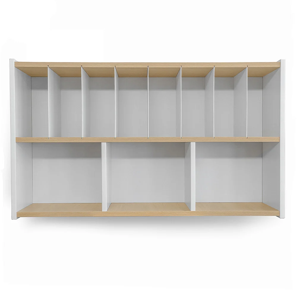 elevatED™ Diaper Supply Cabinet | Wall-Mounted Storage with Dividers