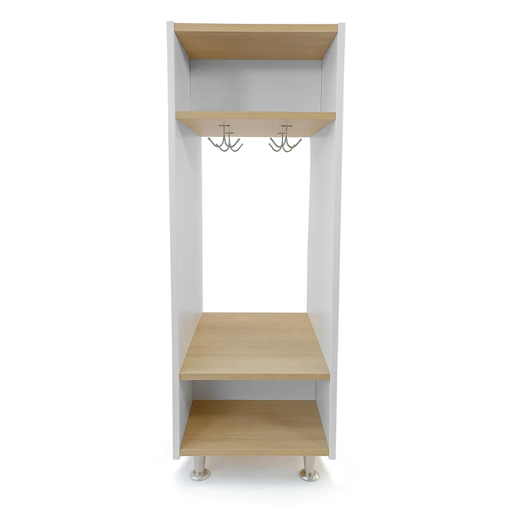 elevatED™ Dress Up Unit Station | Classroom Storage with Bench & Mirror - Image 2