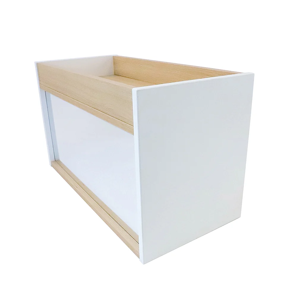 elevatED™ I-See-Me Toddler Mirror Cabinet | Shatterproof Acrylic Mirror and Built-In Storage - Image 3