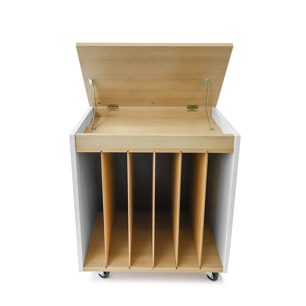 elevatED™ Mobile Big Book Holder | Classroom Book Storage with Retractable Easel