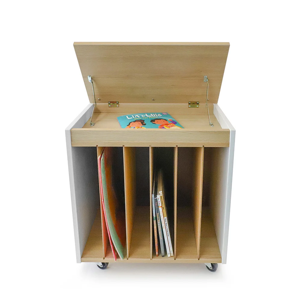 elevatED™ Mobile Big Book Holder | Classroom Book Storage with Retractable Easel - Image 4