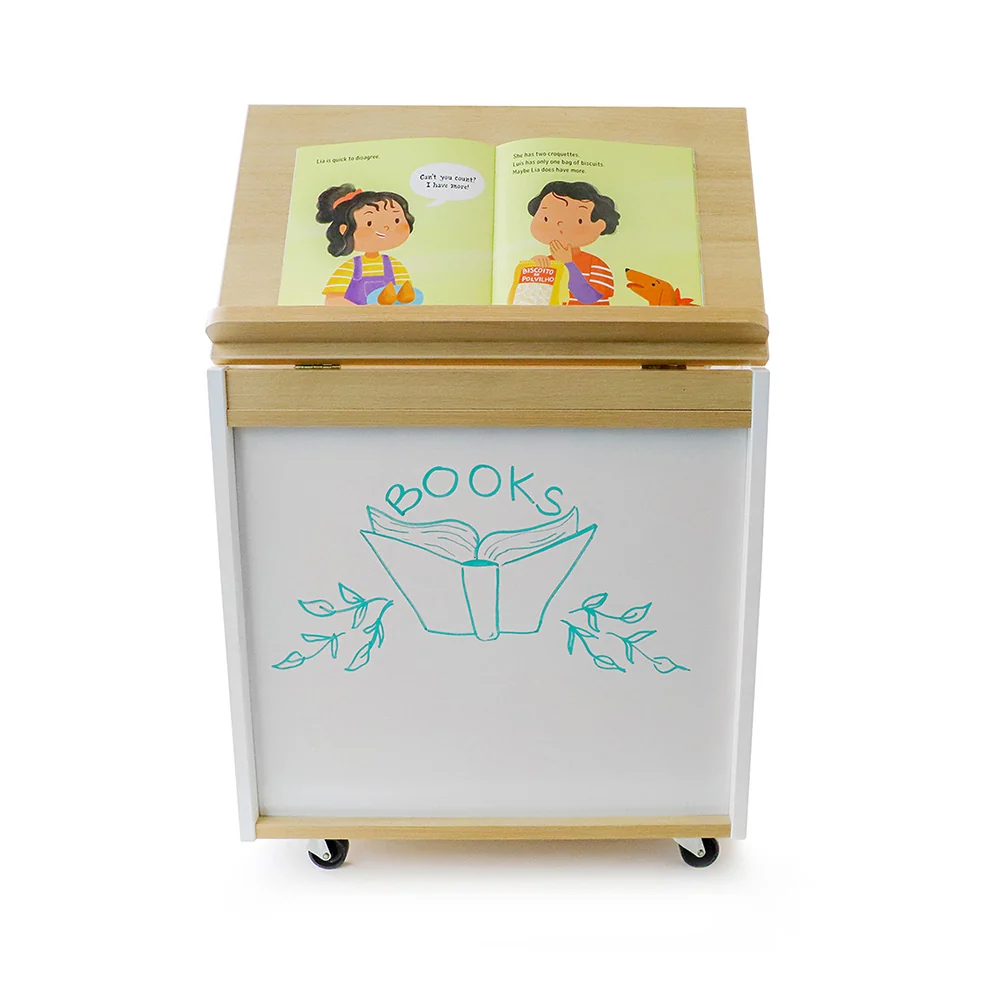 elevatED™ Mobile Big Book Holder | Classroom Book Storage with Retractable Easel - Image 7