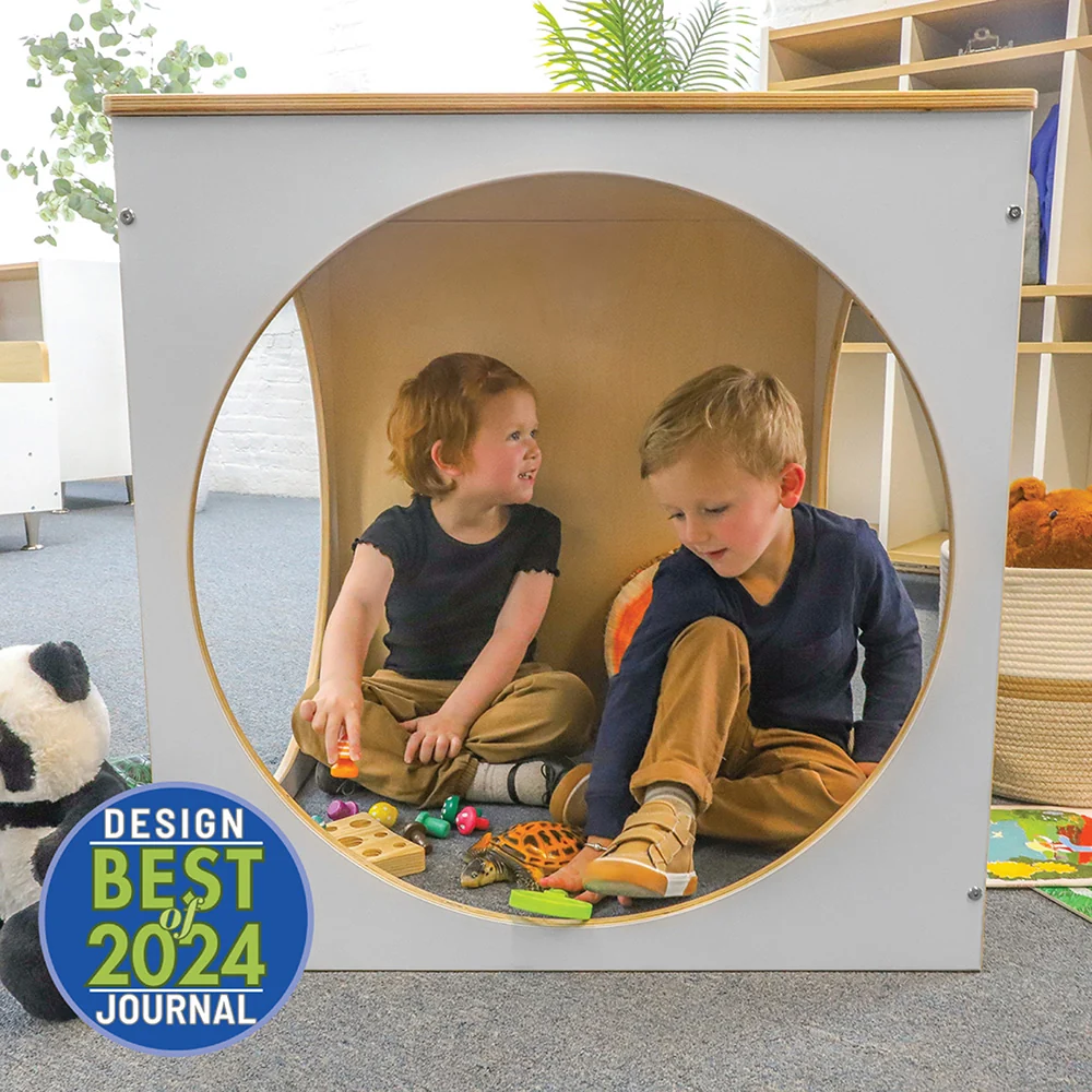 elevatED™ White Play House Cube | Modern Quiet Space Pod