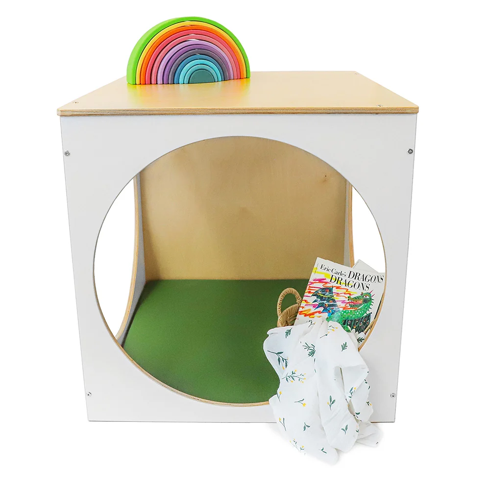elevatED™ Play House Cube | Quiet Space with Floor Mat - Image 4